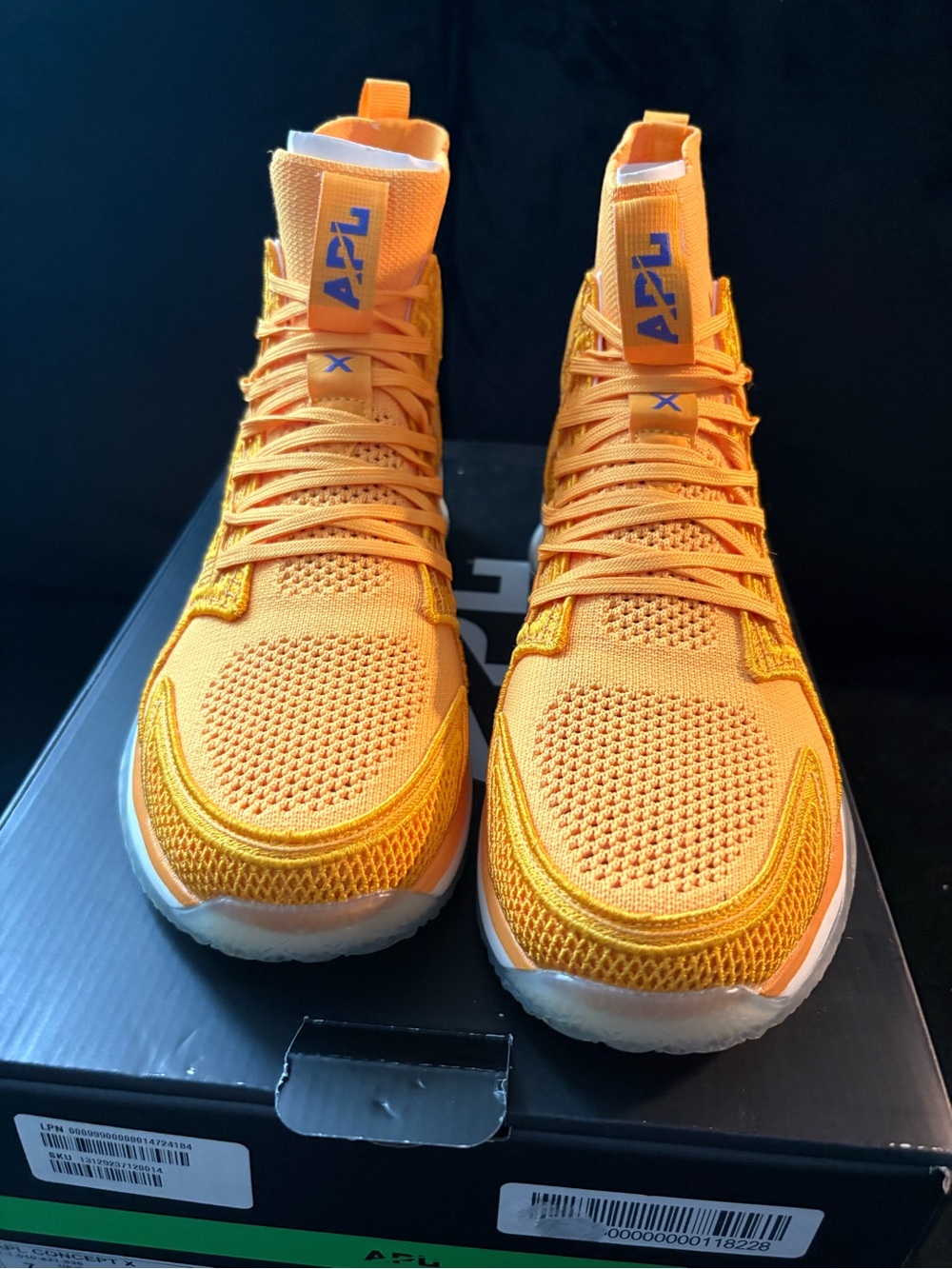 APL TechLoom Pro High-Top Sneakers - Orange